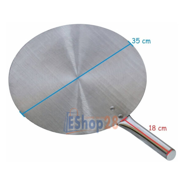 PÁ PARA PIZZA ALUMÍNIO da GALLIZZI 35cm com CABO LONGO e REFORÇADO - Image 4